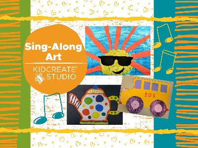 Sing-Along Art Weekly Class (18m-6 Years)