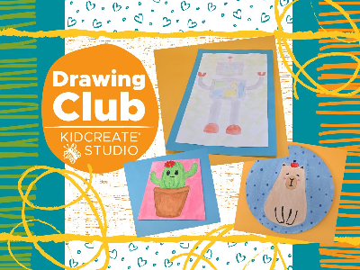 Drawing Club Weekly Class (4-12 Years)