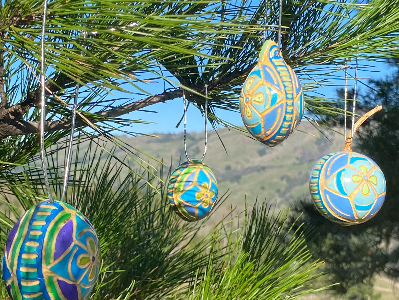 Gourd Ornaments Nov 7/14