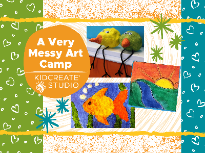 A Very Messy Art Camp Mini-Camp (4-9 Years)