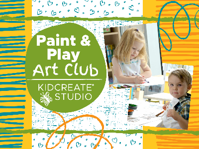 Paint & Play Art Club Weekly Class (18m-6 Years)