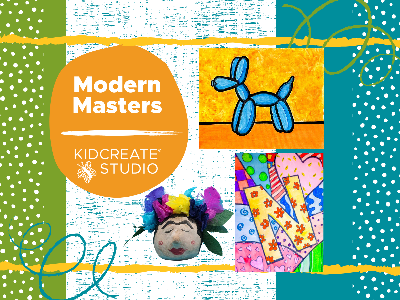 Kidcreate Studio - Alexandria. Full Day - Modern Masters (6-12 years)