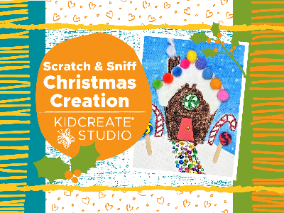 Winter Break- Scratch and Sniff Christmas Creation Workshop (4-9 Years)