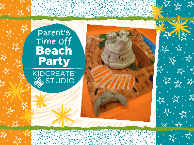 Kidcreate Studio - Eden Prairie. Parent's Time Off - Beach Party (3-9 Years)