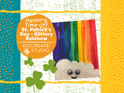 Parent's Time Off- St. Patrick's Day- Glittery Rainbow (3-9 Years)